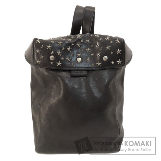 Jimmy Choo ジミーチュウ フロイド スターモチーフ リュック・デイパック レザー レディース 中古
