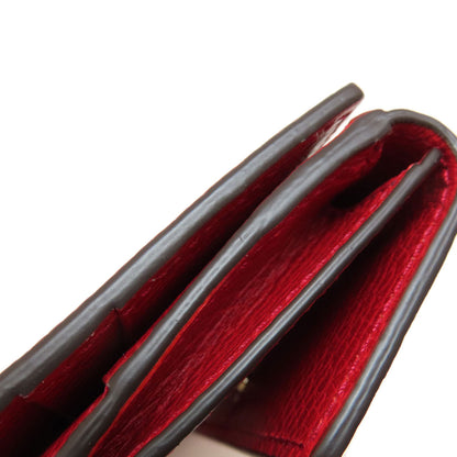 GUCCI グッチ 449405 インターロッキングG アウトレット 二つ折り財布（小銭入れあり） レザー レディース 中古
