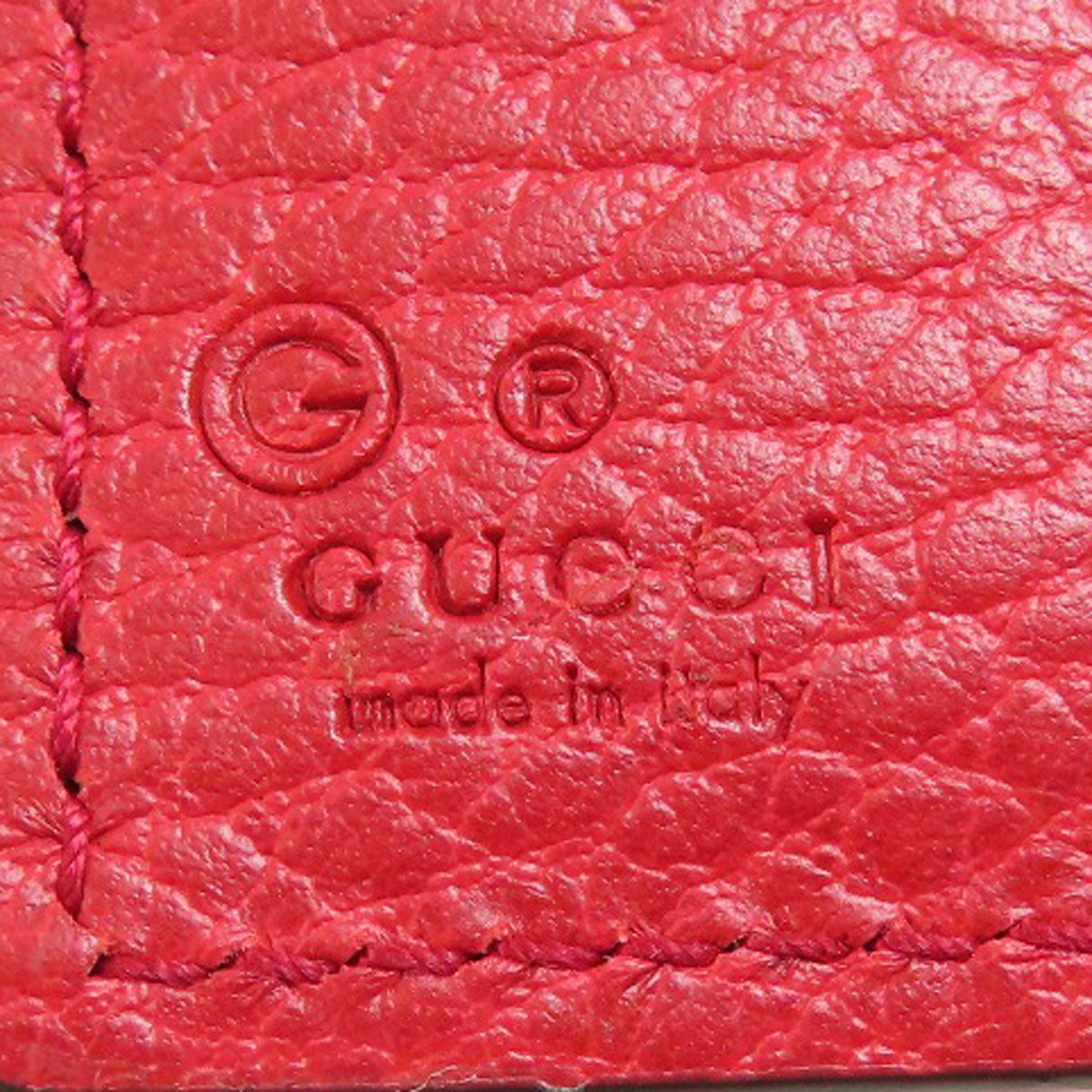 GUCCI グッチ 449405 インターロッキングG アウトレット 二つ折り財布（小銭入れあり） レザー レディース 中古