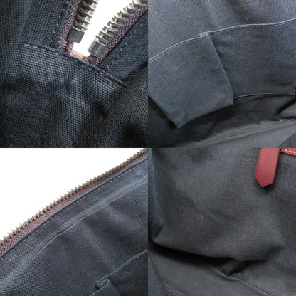 BURBERRY バーバリー チェック柄 2WAY ハンドバッグ PVC レディース 中古