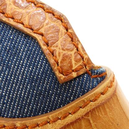 TODS トッズ 型押し トートバッグ レザー レディース 中古