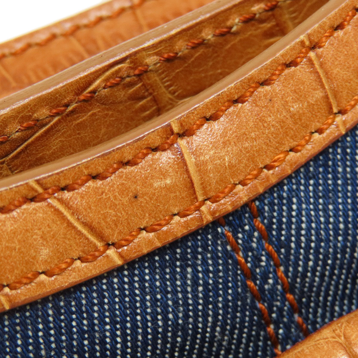 TODS トッズ 型押し トートバッグ レザー レディース 中古