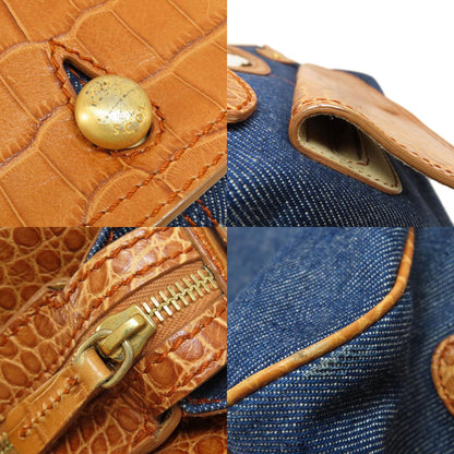 TODS トッズ 型押し トートバッグ レザー レディース 中古