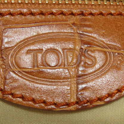 TODS トッズ 型押し トートバッグ レザー レディース 中古
