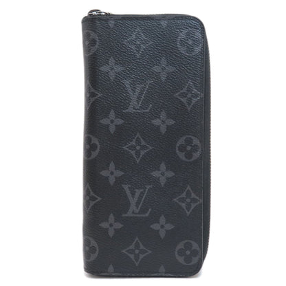 LOUIS VUITTON ルイヴィトン M62295 ジッピーウォレット・ヴェルティカル 長財布（小銭入れあり） モノグラムエクリプス メンズ 中古