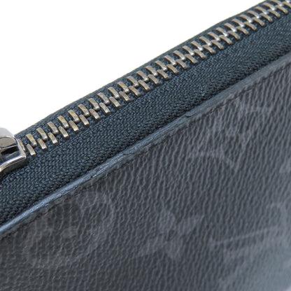 LOUIS VUITTON ルイヴィトン M62295 ジッピーウォレット・ヴェルティカル 長財布（小銭入れあり） モノグラムエクリプス メンズ 中古