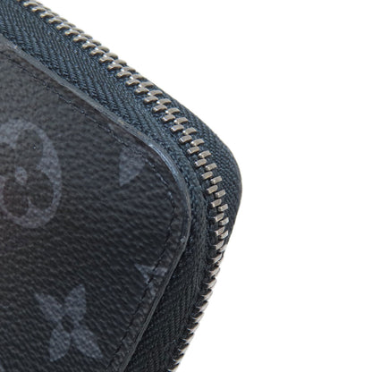 LOUIS VUITTON ルイヴィトン M62295 ジッピーウォレット・ヴェルティカル 長財布（小銭入れあり） モノグラムエクリプス メンズ 中古
