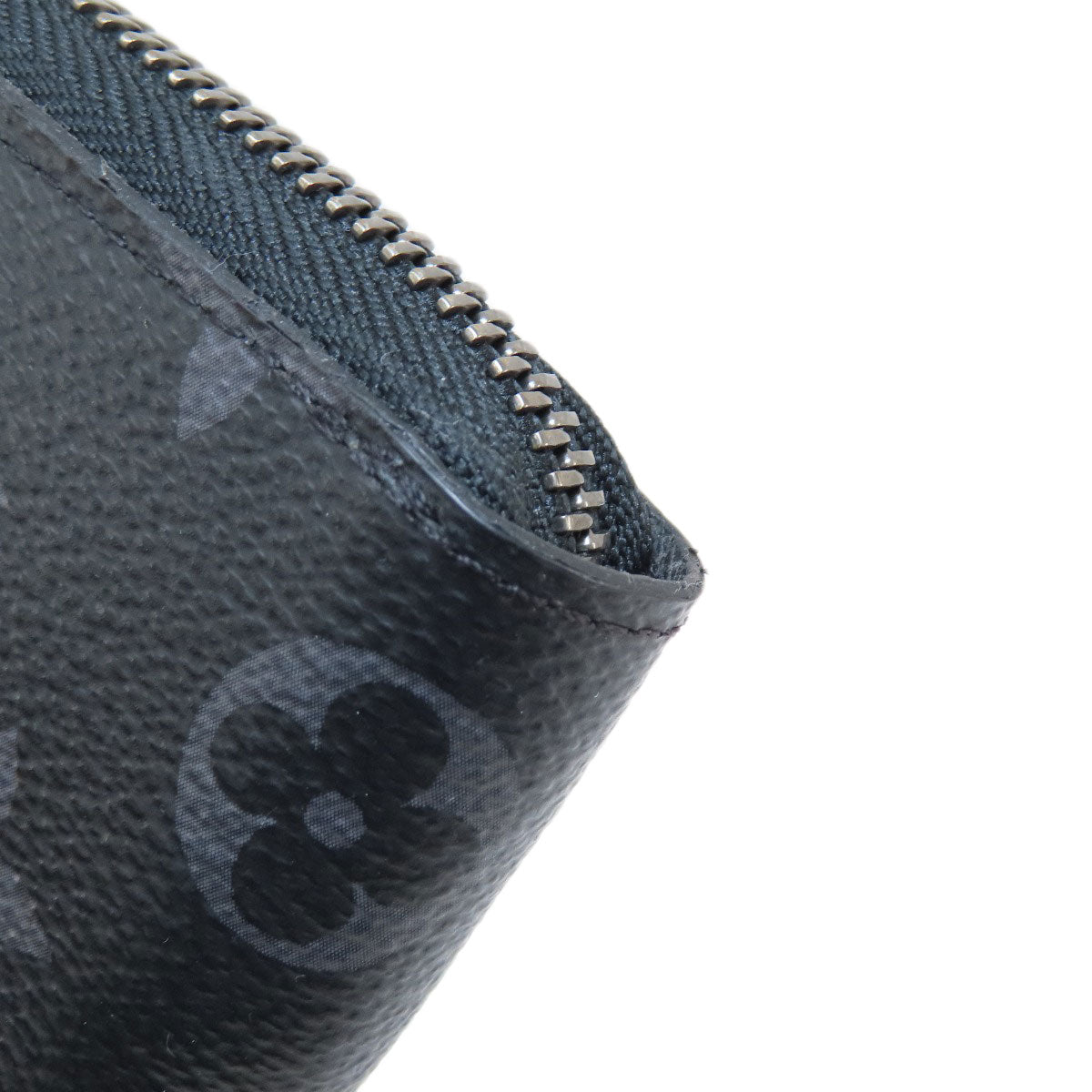 LOUIS VUITTON ルイヴィトン M62295 ジッピーウォレット・ヴェルティカル 長財布（小銭入れあり） モノグラムエクリプス メンズ 中古