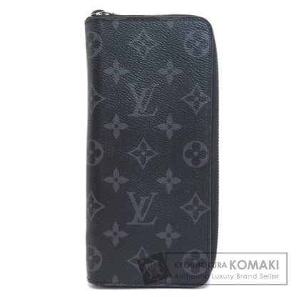 LOUIS VUITTON ルイヴィトン M62295 ジッピーウォレット・ヴェルティカル 長財布（小銭入れあり） モノグラムエクリプス メンズ 中古