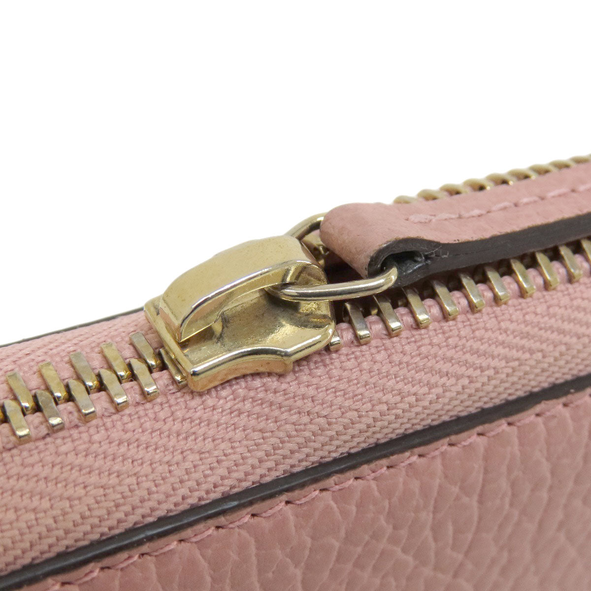 GUCCI グッチ 449347 インターロッキングG 長財布（小銭入れあり） レザー レディース 中古