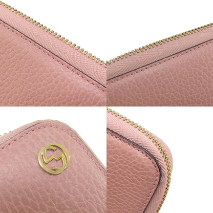GUCCI グッチ 449347 インターロッキングG 長財布（小銭入れあり） レザー レディース 中古