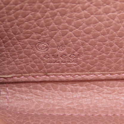 GUCCI グッチ 449347 インターロッキングG 長財布（小銭入れあり） レザー レディース 中古