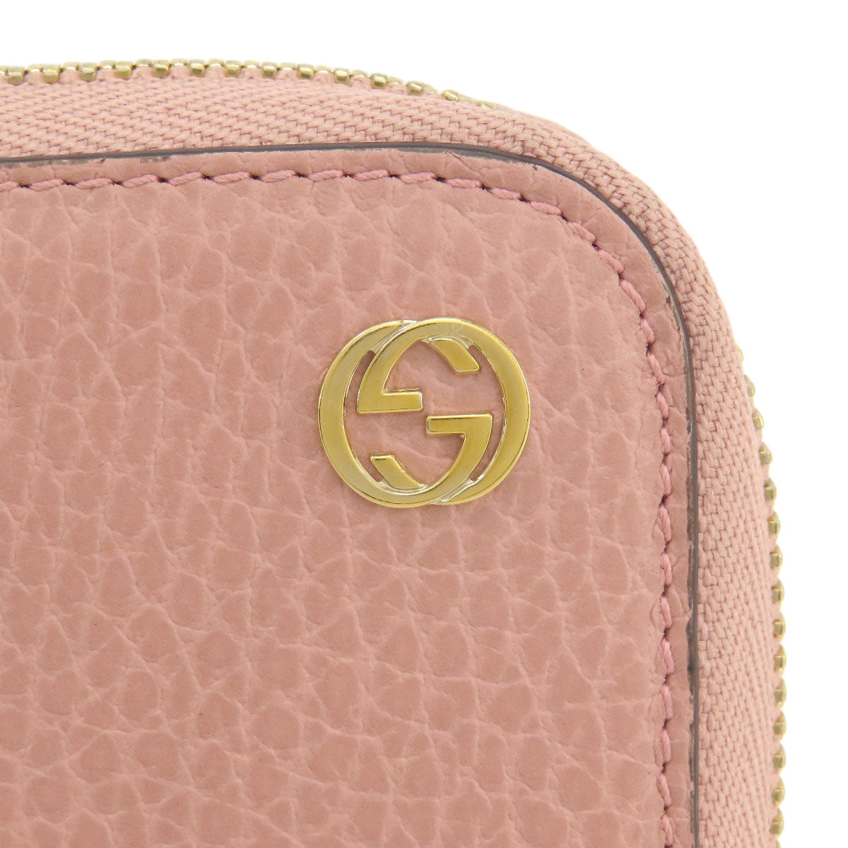 GUCCI グッチ 449347 インターロッキングG 長財布（小銭入れあり） レザー レディース 中古