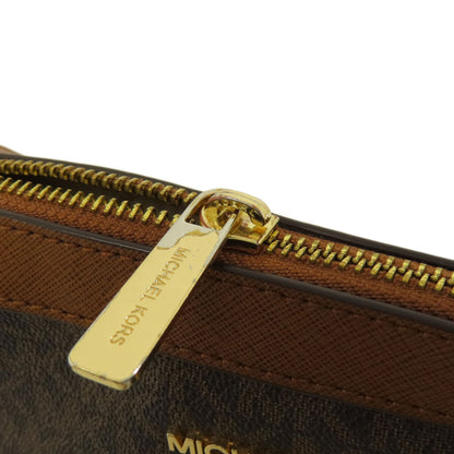 Michael Kors マイケルコース MKシグネチャー ショルダーバッグ レザー レディース 中古