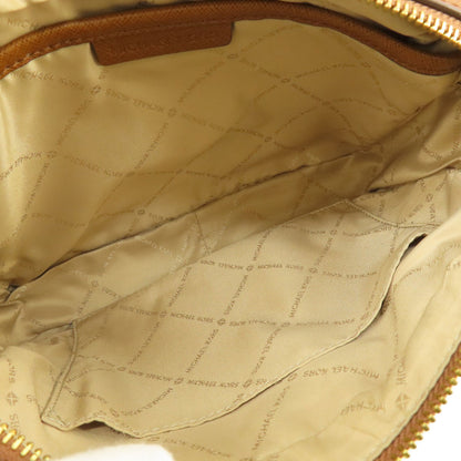 Michael Kors マイケルコース MKシグネチャー ショルダーバッグ レザー レディース 中古