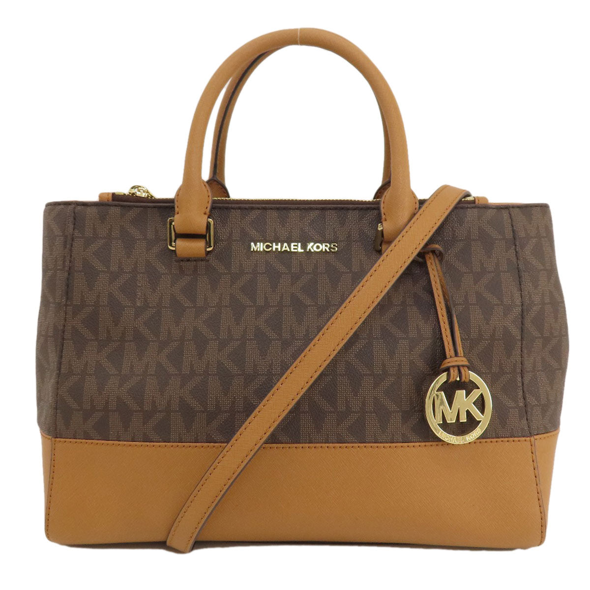Michael Kors マイケルコース ロゴ 2WAY トートバッグ PVC レディース 中古