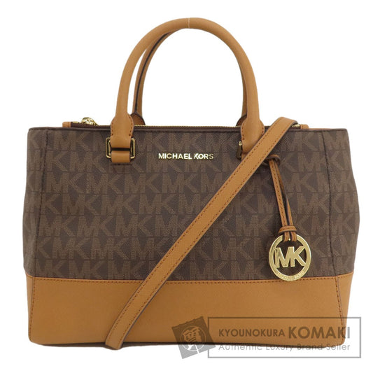Michael Kors マイケルコース ロゴ 2WAY トートバッグ PVC レディース 中古