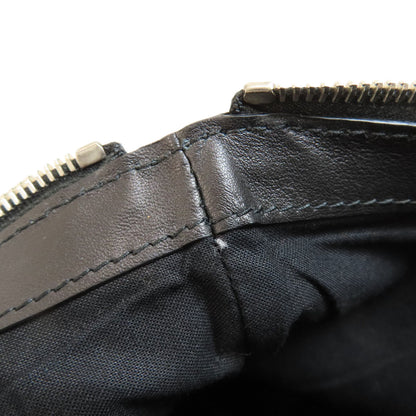 BALENCIAGA バレンシアガ 373834 ロゴ クラッチバッグ レザー レディース 中古