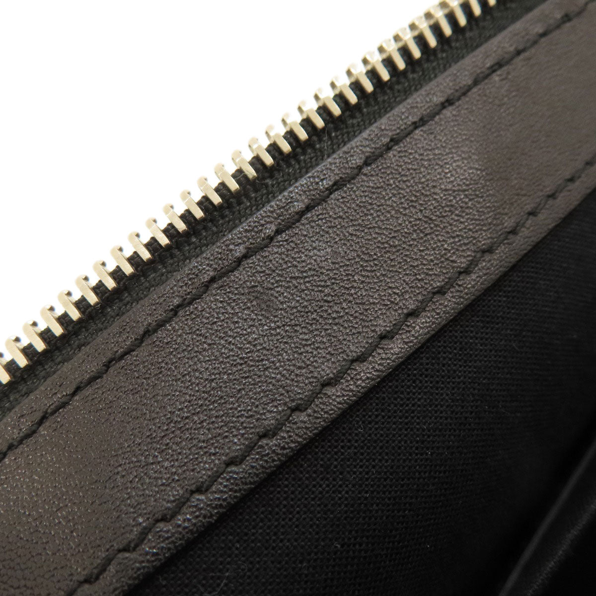 BALENCIAGA バレンシアガ 373834 ロゴ クラッチバッグ レザー レディース 中古
