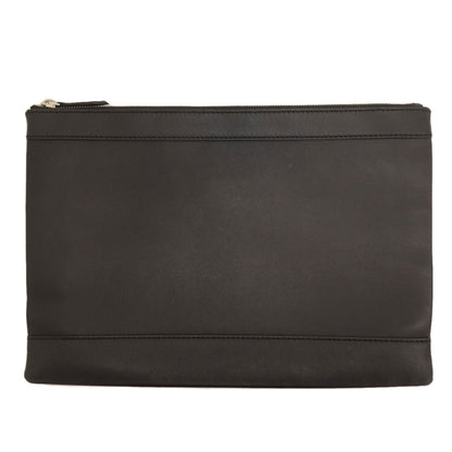 BALENCIAGA バレンシアガ 373834 ロゴ クラッチバッグ レザー レディース 中古