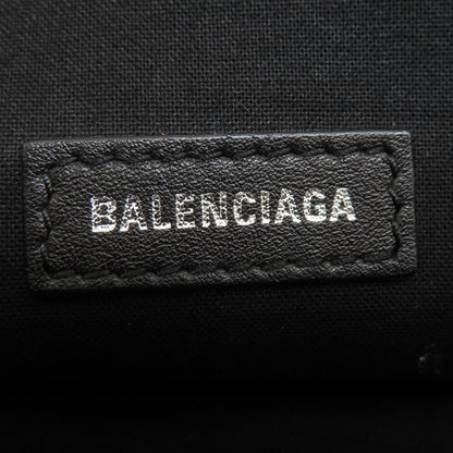 BALENCIAGA バレンシアガ 373834 ロゴ クラッチバッグ レザー レディース 中古
