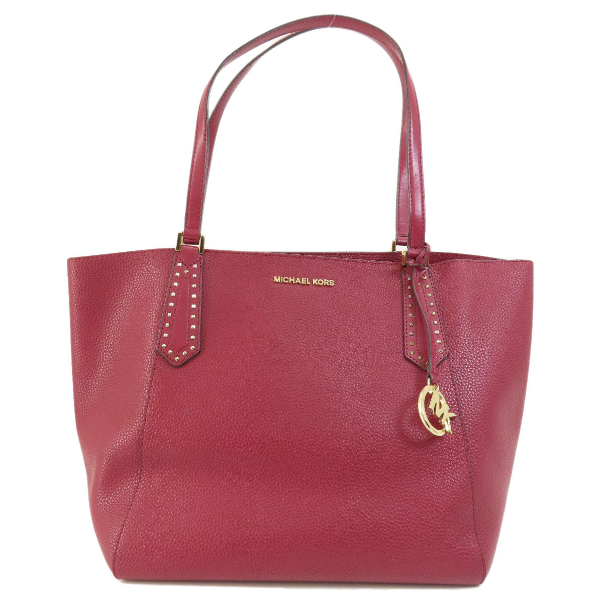 Michael Kors マイケルコース ロゴ トートバッグ レザー レディース 中古