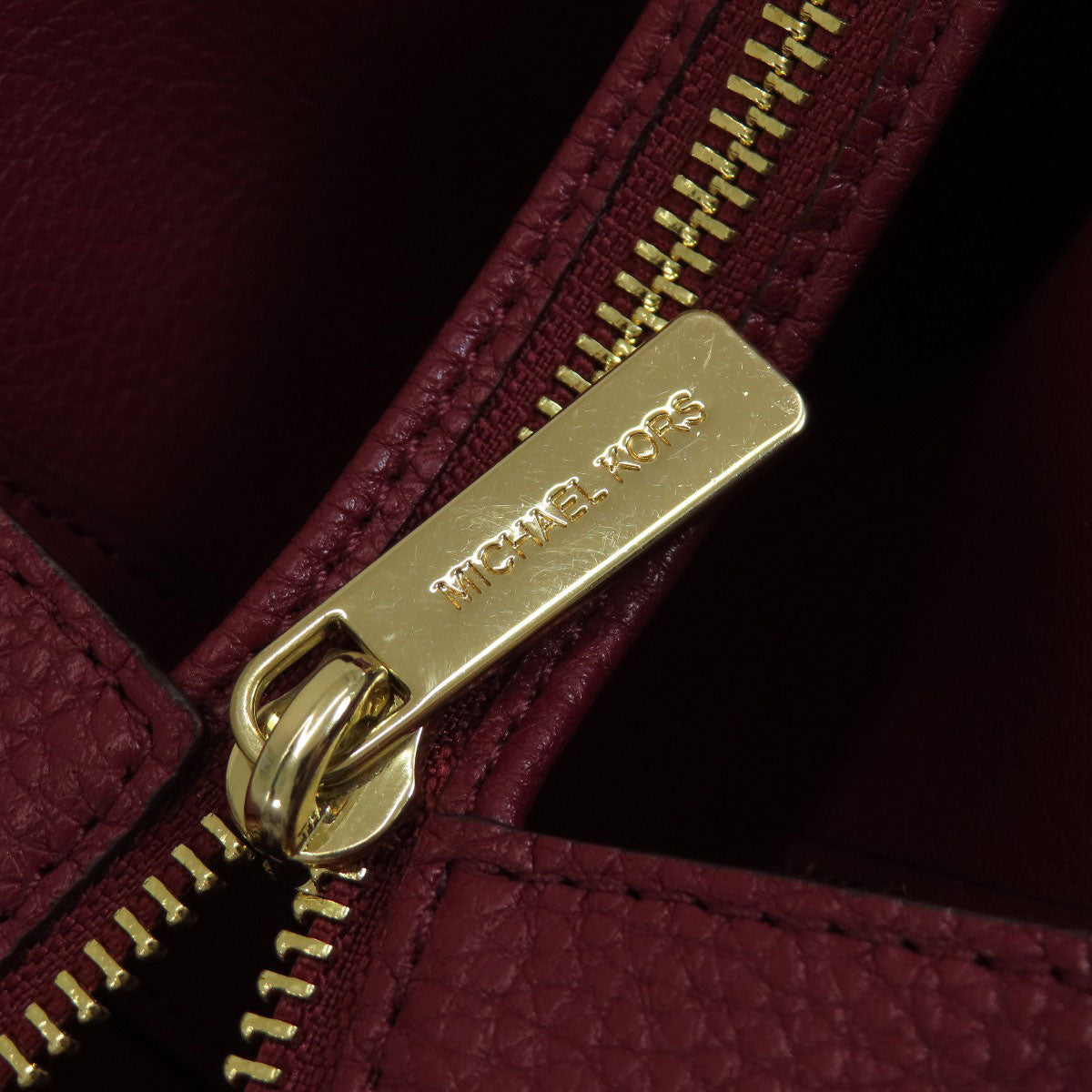 Michael Kors マイケルコース ロゴ トートバッグ レザー レディース 中古