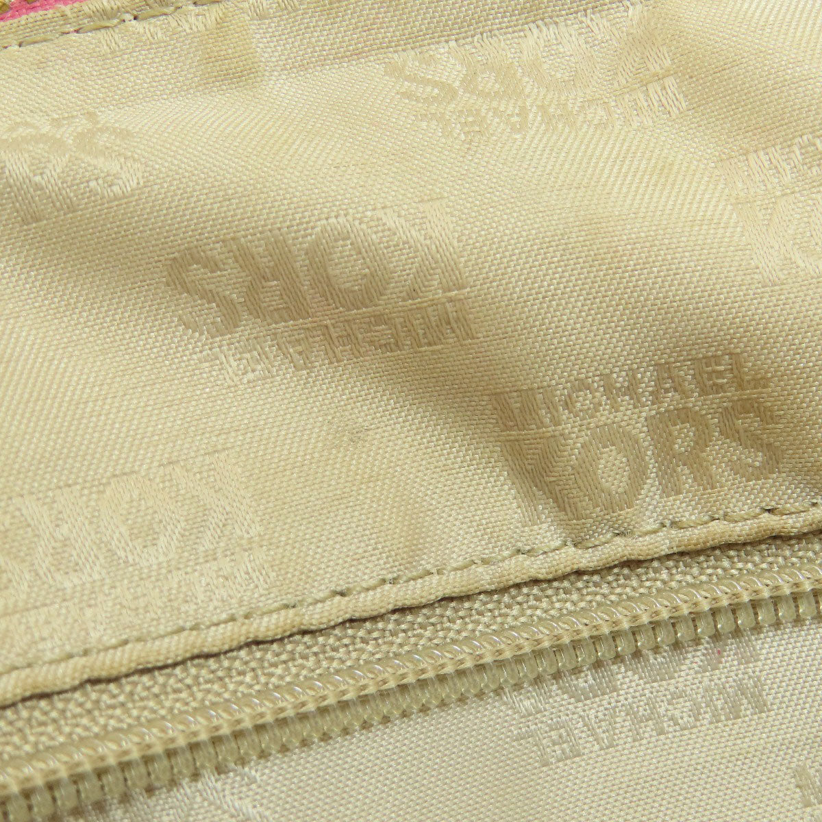 Michael Kors マイケルコース ロゴプレート 2WAY ハンドバッグ PVC レディース 中古