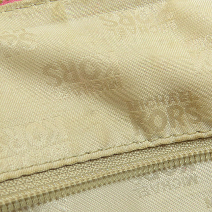 Michael Kors マイケルコース ロゴプレート 2WAY ハンドバッグ PVC レディース 中古
