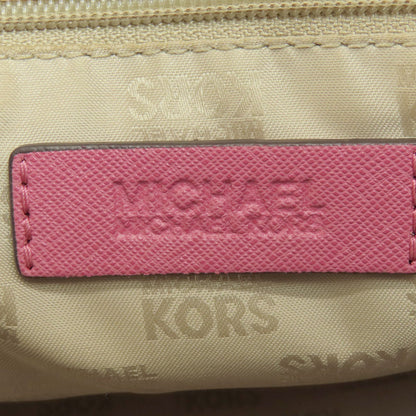 Michael Kors マイケルコース ロゴプレート 2WAY ハンドバッグ PVC レディース 中古