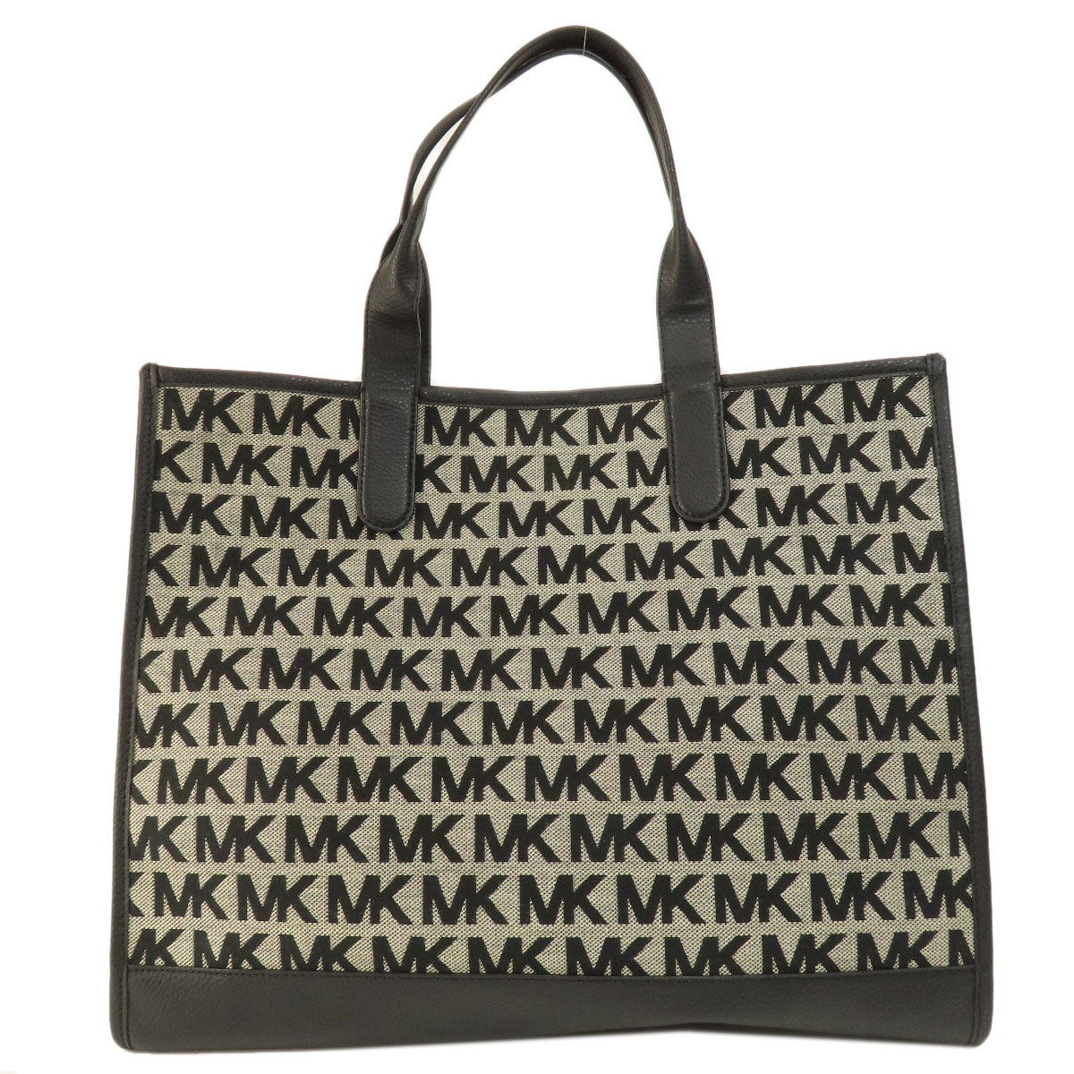 Michael Kors マイケルコース MKシグネチャー トートバッグ キャンバス レディース 中古