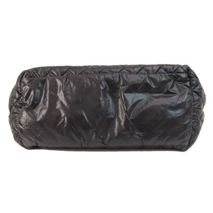 CHANEL シャネル コココクーン シルバー金具 ハンドバッグ ナイロン レディース 中古