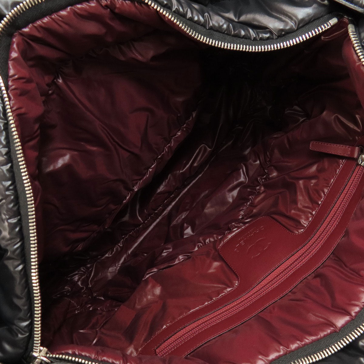 CHANEL シャネル コココクーン シルバー金具 ハンドバッグ ナイロン レディース 中古