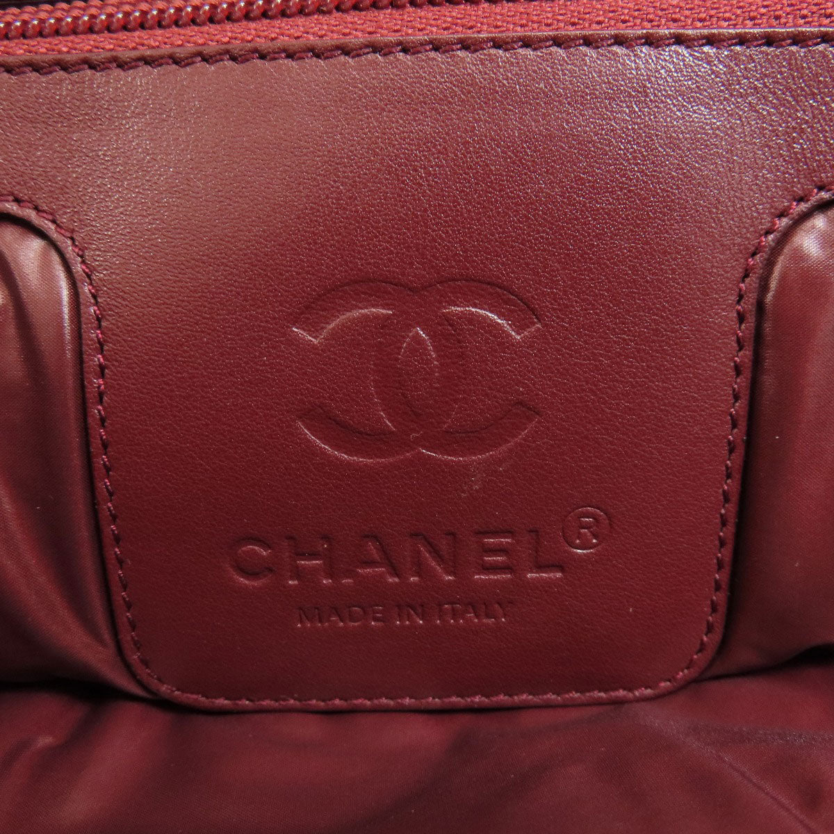 CHANEL シャネル コココクーン シルバー金具 ハンドバッグ ナイロン レディース 中古