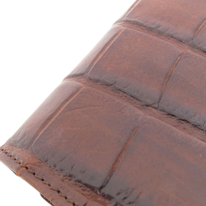MULBERRY マルベリー ミニ財布 型押し コインケース レザー レディース 中古