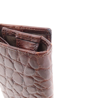 MULBERRY マルベリー ミニ財布 型押し コインケース レザー レディース 中古