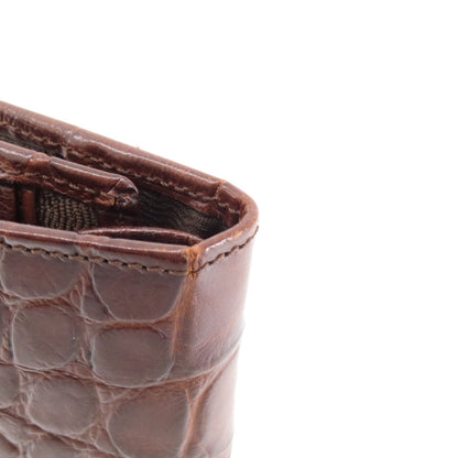 MULBERRY マルベリー ミニ財布 型押し コインケース レザー レディース 中古