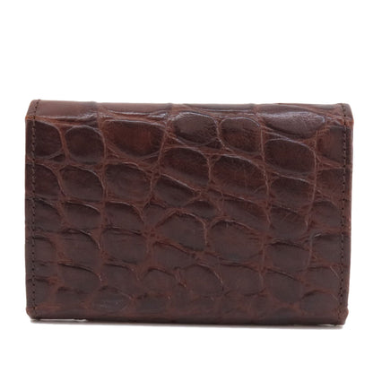 MULBERRY マルベリー ミニ財布 型押し コインケース レザー レディース 中古