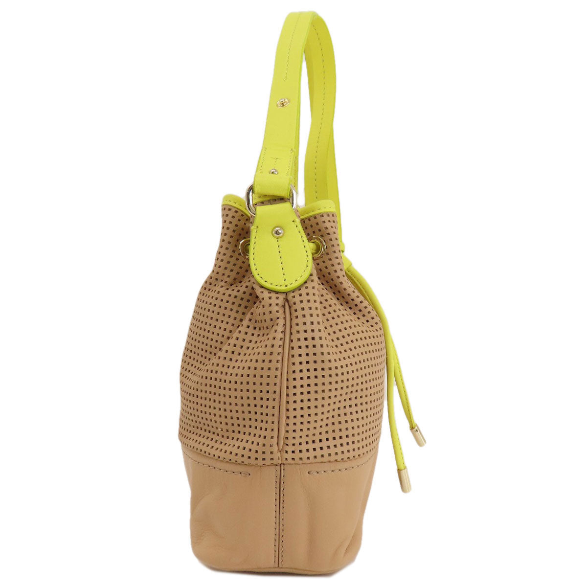 Cole Haan コールハーン ロゴ ショルダーバッグ レザー レディース 中古