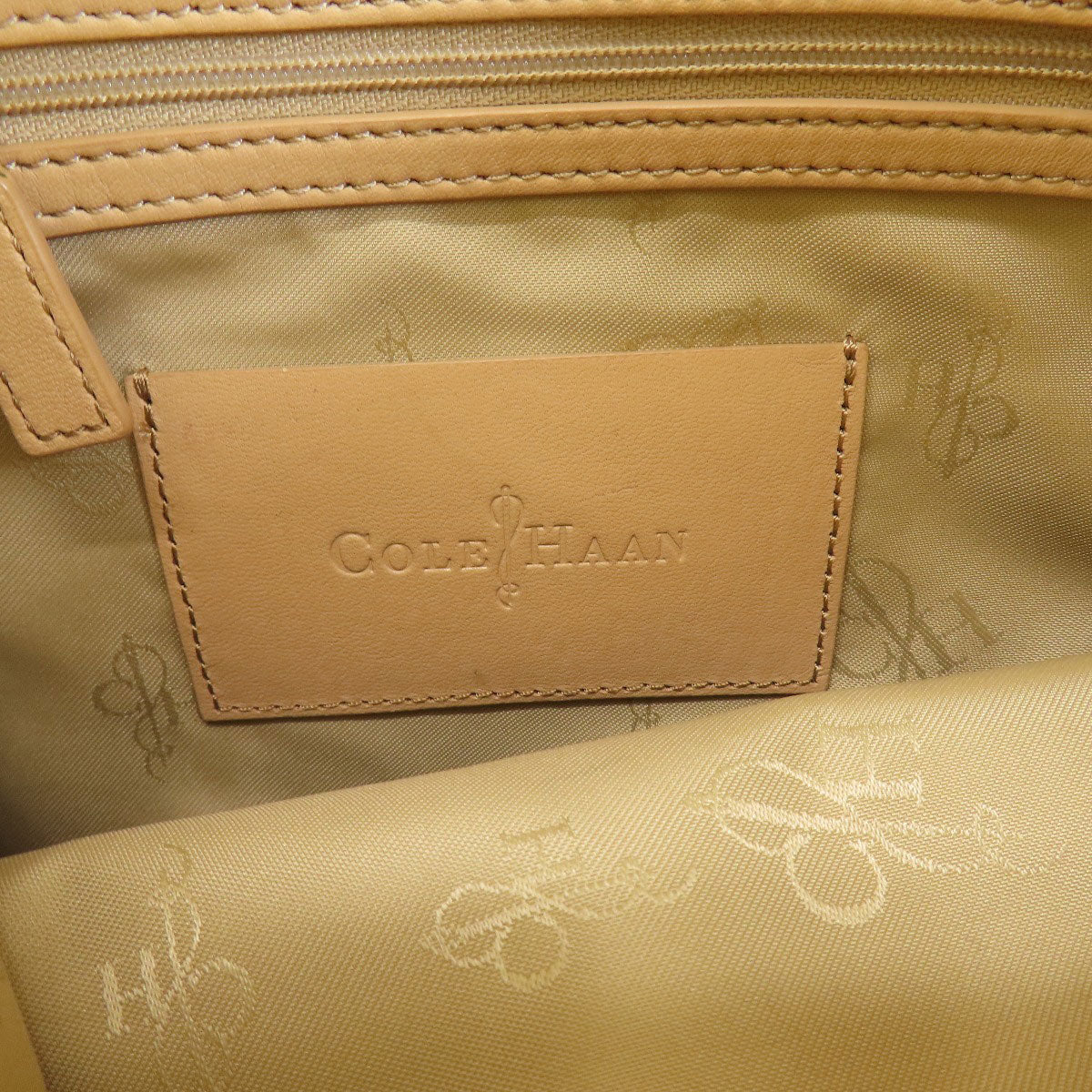 Cole Haan コールハーン ロゴ ショルダーバッグ レザー レディース 中古