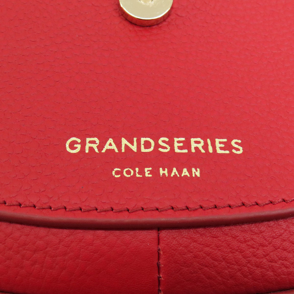 Cole Haan コールハーン フラップ クロスボディ ショルダーバッグ レザー レディース 中古