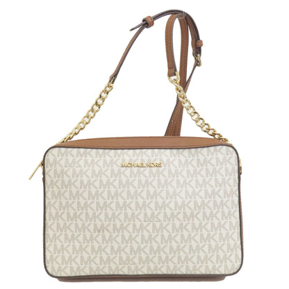 Michael Kors マイケルコース MKシグネチャー ショルダーバッグ PVC レディース 中古
