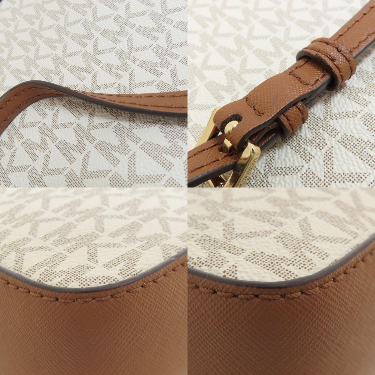 Michael Kors マイケルコース MKシグネチャー ショルダーバッグ PVC レディース 中古