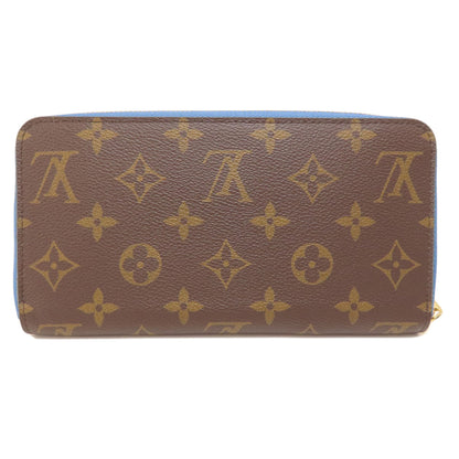 LOUIS VUITTON ルイヴィトン M63894 ジッピー・ウォレット モノグラム ブルージーン 長財布（小銭入れあり） モノグラムキャンバス レディース 中古