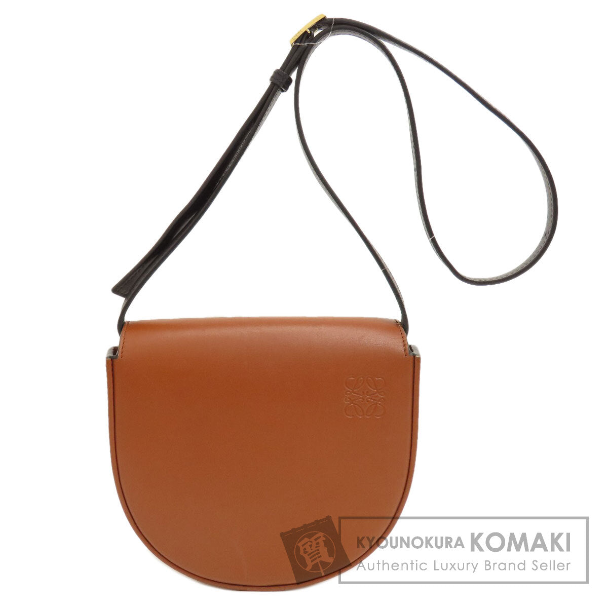 LOEWE ロエベ ヒールデュオ ショルダーバッグ カーフ レディース 中古