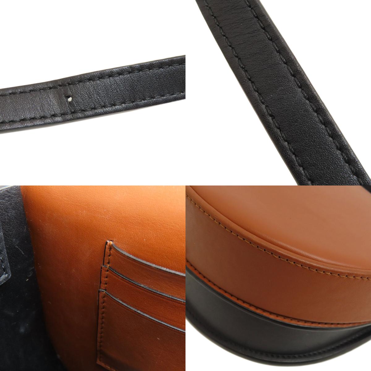 LOEWE ロエベ ヒールデュオ ショルダーバッグ カーフ レディース 中古