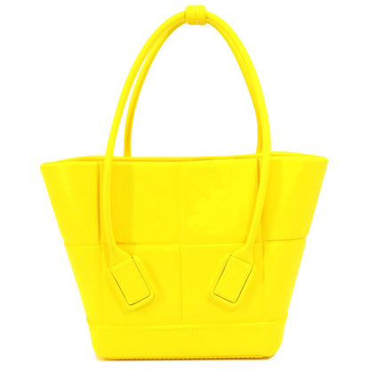 BOTTEGA VENETA ボッテガヴェネタ アルコ ラバートート ハンドバッグ ラバー レディース 中古