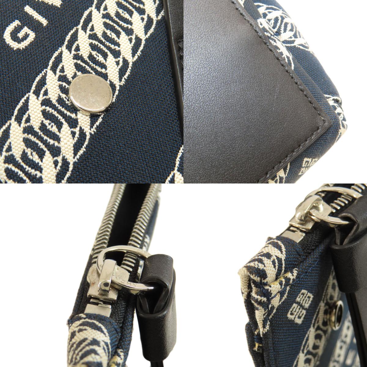 GIVENCHY ジバンシー BOND トートバッグ キャンバス メンズ 中古