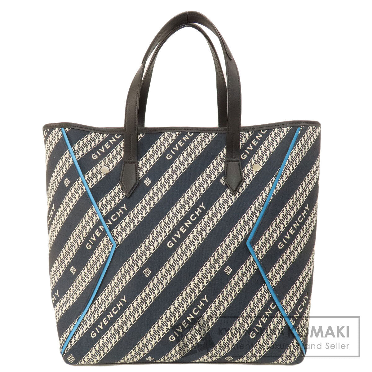 GIVENCHY ジバンシー BOND トートバッグ キャンバス メンズ 中古