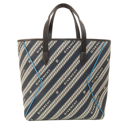 GIVENCHY ジバンシー BOND トートバッグ キャンバス メンズ 中古
